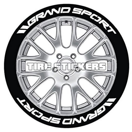 C7 Corvette Tire Stickers - Permanent 1