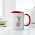 thumbnail image 4 of CafePress - Chihuahua (W) Mug - 11 oz Ceramic Mug - Novelty Coffee Tea Cup, 4 of 4