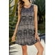 thumbnail image 3 of Vestido playero ligero informal estilo bohemio con estampado floral sin mangas para mujer, 3 of 6