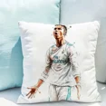 thumbnail image 3 of Funda de almohada decorativa de Cristiano Ronaldo, funda de cojín para sofá, funda de felpa corta, accesorios de decoración del hogar, funda de almohada de 40 x 40, 3 of 5