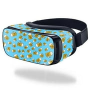 Skin Decal Wrap for Samsung Gear VR (Original) cover sticker Aztec Blocks