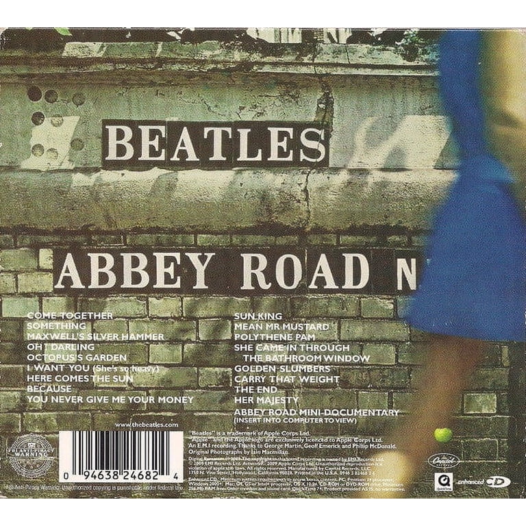 The Beatles - Abbey Road - Remastered Music CD Album - Walmart.com