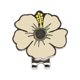 thumbnail image 3 of Marcador de pelotas de golf con diseño de flores, profesional, divertido, para gorras, visera Amarillo, 3 of 8