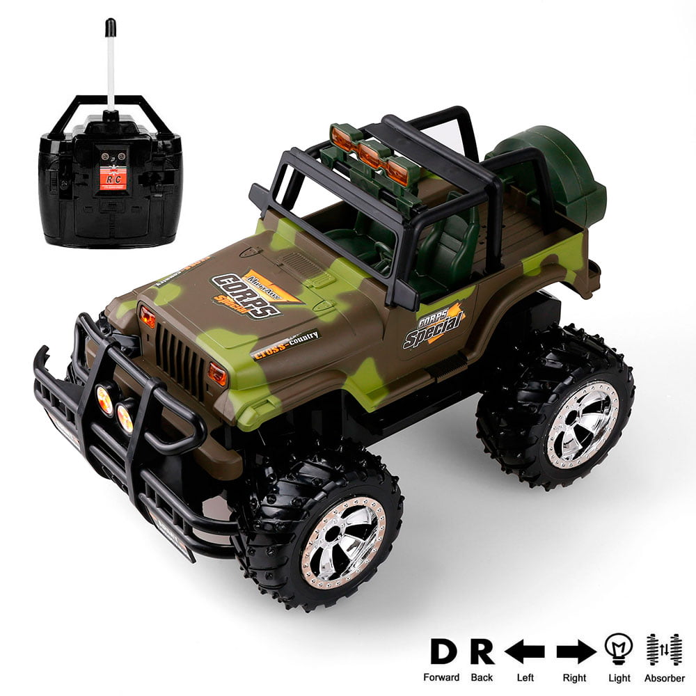 SUV Jeep Cars High-Speed RC Racing Cars Electric Toy Off-Road Trucks Gifts for Toddlers 3 4 5 6 7 8 9 10 11 12 Years Kids Boys Girls and Adults Remote Control Car