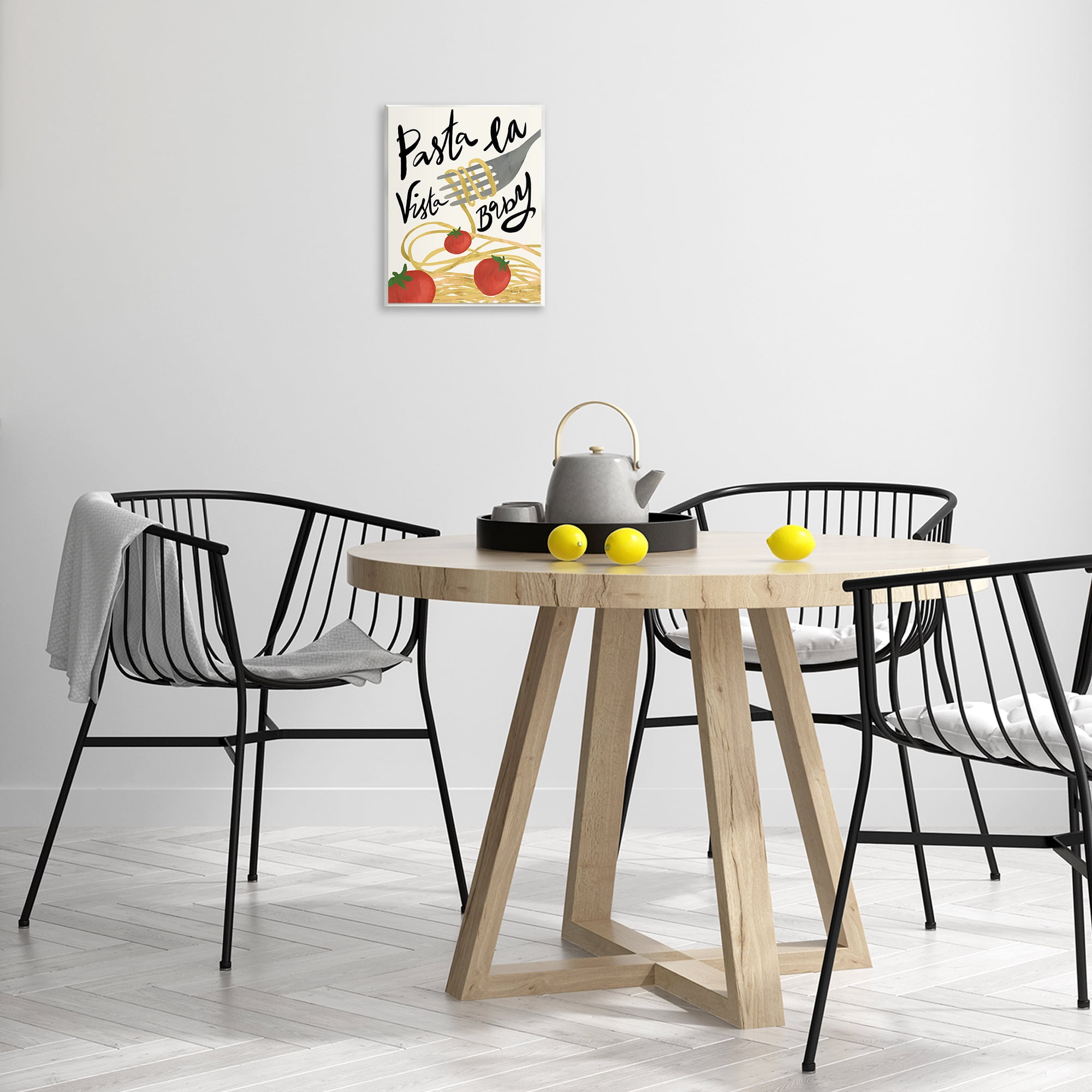 Stupell Industries Pasta La Vista Food & Beverage Painting Unframed Art Print Wall Art, 11 x 14