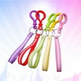 thumbnail image 3 of FRCOLOR Assorted Color Candy Color Wrist Strap for Decoration Made of PVC Ideal for Phones and Keychains 5 pcs, 3 of 8