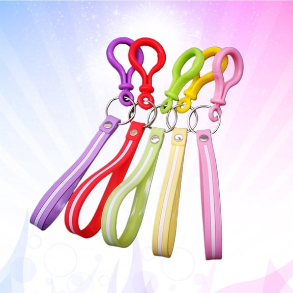 WHAMVOX 5 Pcs Key Accessories Cord Pendant Travel Keychain M