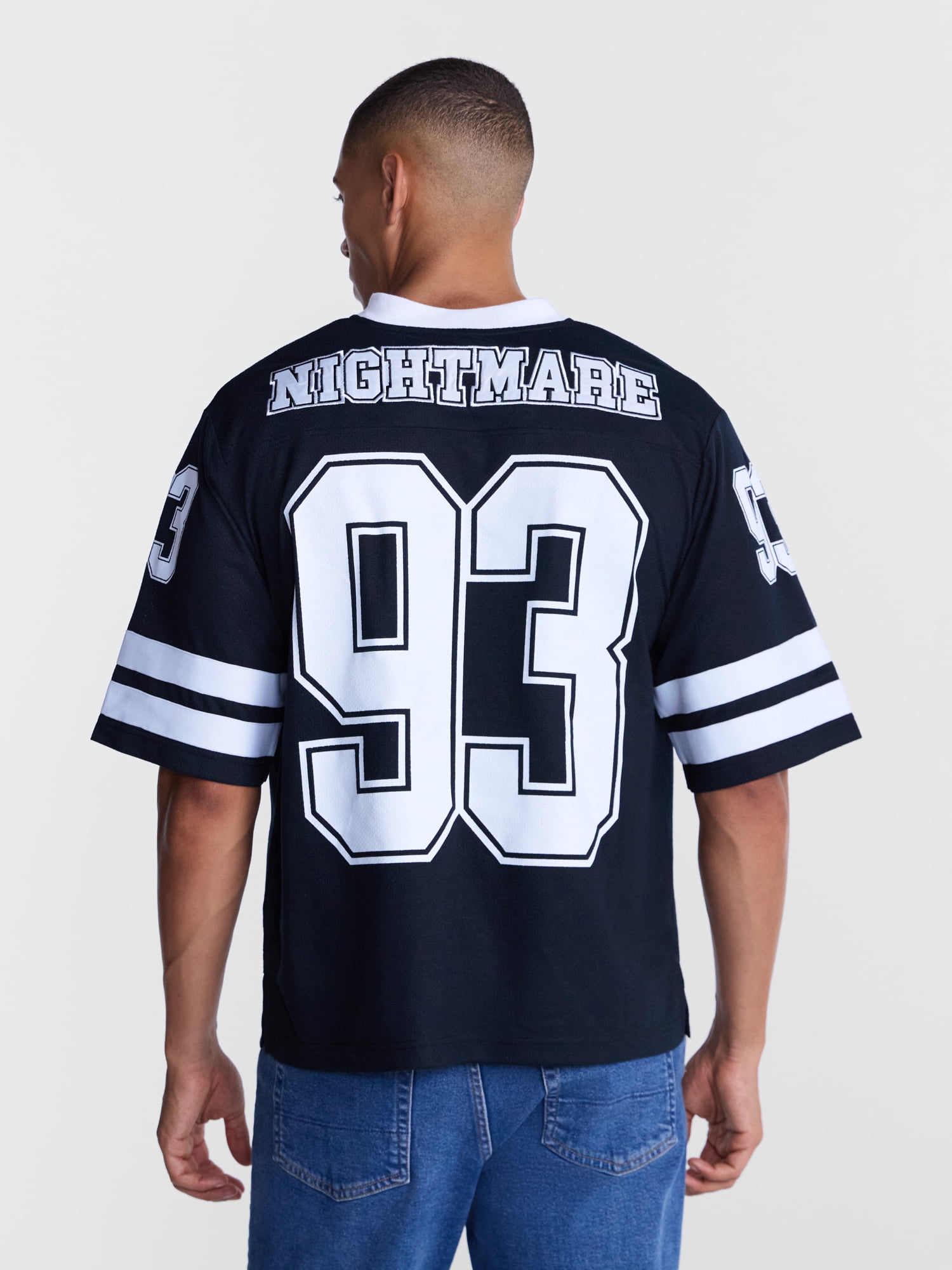 The Nightmare Before Christmas Men's & Big Men's Jack Skellington Graphic Jersey, Sizes XS-3XL