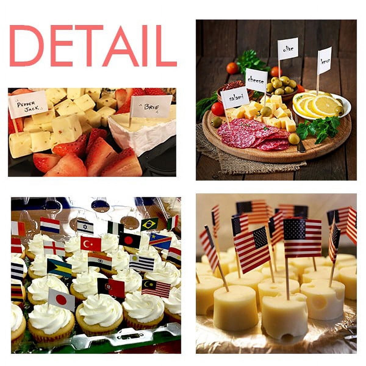 China Sports Track Field Highjump Toothpick Triangle Cupcake Toppers Flag