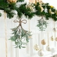 thumbnail image 5 of 2 Pcs Artificial Mistletoe Green Plants Decoration Christmas Party Home Decoration, 5 of 7