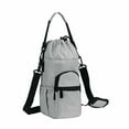 thumbnail image 1 of QualitChoice for Thermos Waterproof Shoulder Strap Bag, Fashionable Waterproof, Smooth Clean, Fashionable And Suitable All Item For color clash gray, 1 of 6