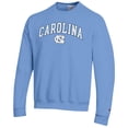 thumbnail image 2 of Men's-Champion  Carolina Blue North Carolina Tar Heels Arch Over Logo Pullover Sweatshirt, 2 of 3