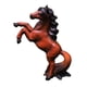 thumbnail image 1 of Estatua, Figura de Caballo Esculturas Realistas Adornos Colección Creativa para Marrón, 1 of 3