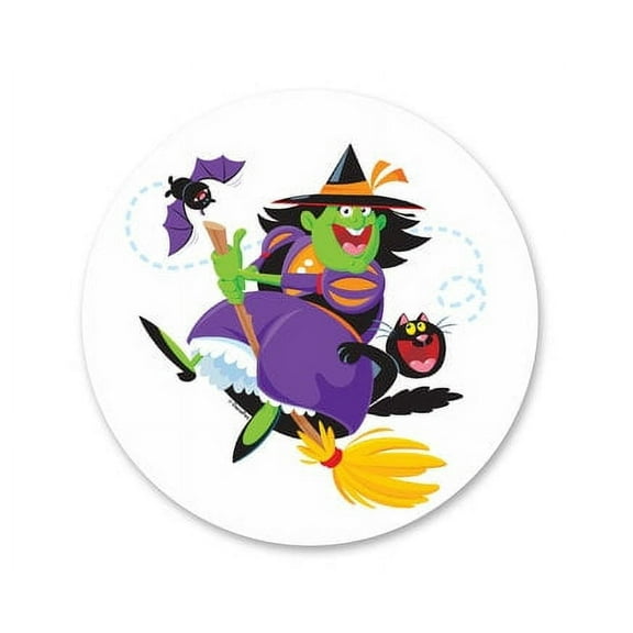 Witch Edible Icing Image Cake Decoration Topper -1/4 Sheet
