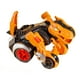 thumbnail image 5 of Juguete de dinosaurio transformable, transformación automática, para regalos, edad 3, 4, 5, 6 y 7 años tiranosaurio naranja, 5 of 9