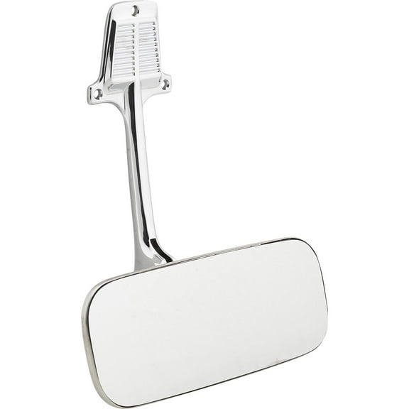 1960-1971 Chevy Truck Inside Mirror and Bracket, Chrome/Stainless