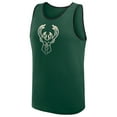 thumbnail image 2 of Men's Logo Athletic Hunter Green Milwaukee Bucks Unmatched Success Tank Top, 2 of 3