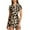 C-Gold388, variant on DHFJKG Two Piece Skirt Set For Women Sweatsuits Tennis Outfits Casual Quarter Zip Collar Short Sleeve Top Mini Skirts Leopard Jogger Set Versatile Outfit