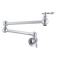 thumbnail image 6 of CoSoTower Pot Filler Faucet Wall Mount,with Double Joint Swing Arms Chrome, 6 of 6