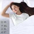 thumbnail image 3 of King Bed Sheet Set Piece Bedding Soft Brushed Microfiber Fabric Shrinkage & Fade Easy Care (), 3 of 9