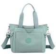 thumbnail image 1 of Bolsos de nylon para mujer Bolsa de viaje de nylon impermeable Bolsos ligeros Bolsa de transporte para hombre y mujer Bolso de nylon para el hombro, 1 of 6