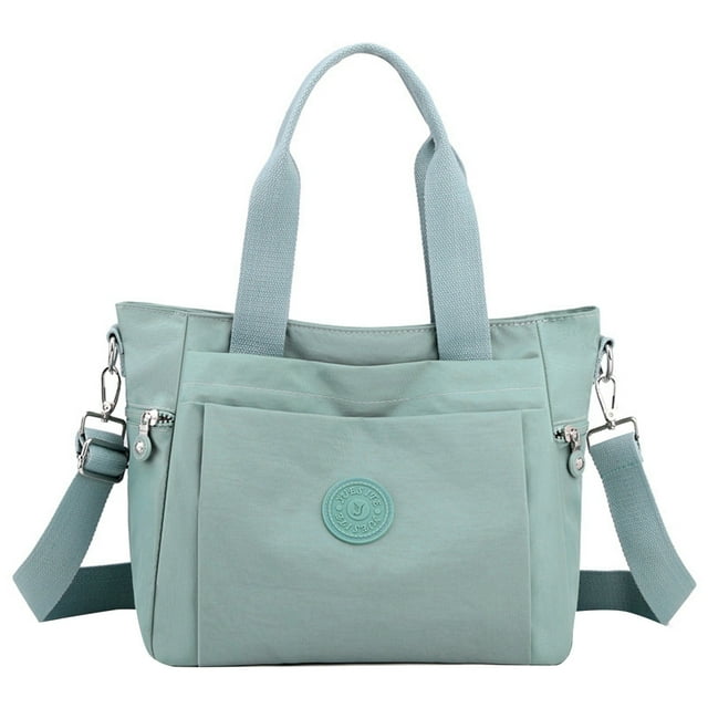Bolsos de nylon para mujer Bolsa de viaje de nylon impermeable Bolsos ligeros Bolsa de transporte para hombre y mujer Bolso de nylon para el hombro