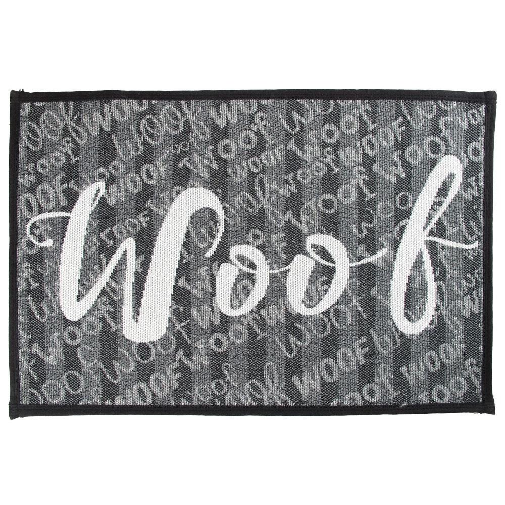 Cute Dog Food and Water Bowl Mat, Feeding Placemat for Pet Bowls