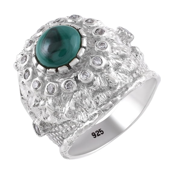 Malachite Gemstone Ring