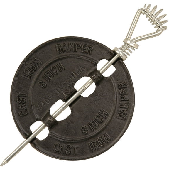 Imperial BM0051-A Cast Iron Damper, 6", Each