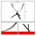 thumbnail image 3 of facefd Triangle Ice Fishing Rod Bracket Triangle Bracket Winter Rod Holder Y shape, 3 of 9