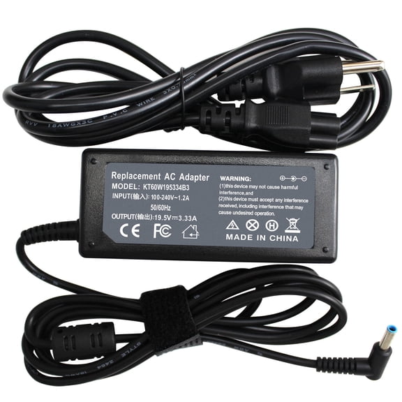 709985-002 19.5V 3.33A 65W AC Laptop Charger for HP Elitebook 840 850 845 830 820 G9 G8 G4 G3 Envy 15 17 Pavilion X360 Laptop AC Adapter Power Supply Cord