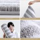 thumbnail image 3 of Bathroom Mat Plush Water Absorption Quickly, Can Be Washed Non-slip Bath Pad, Black And White 40x60cm, Warm And Comfortable, 3 of 5