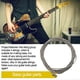 thumbnail image 2 of 4 piezas de cuerdas de bajo de acero inoxidable, accesorios para guitarra, cuerdas plateadas, calibre Music Access, 2 of 5