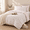 Pink Floral-Twin, variant on Beige Gingham Queen Size Microfiber Bedding Comforter Set with Pillowcases