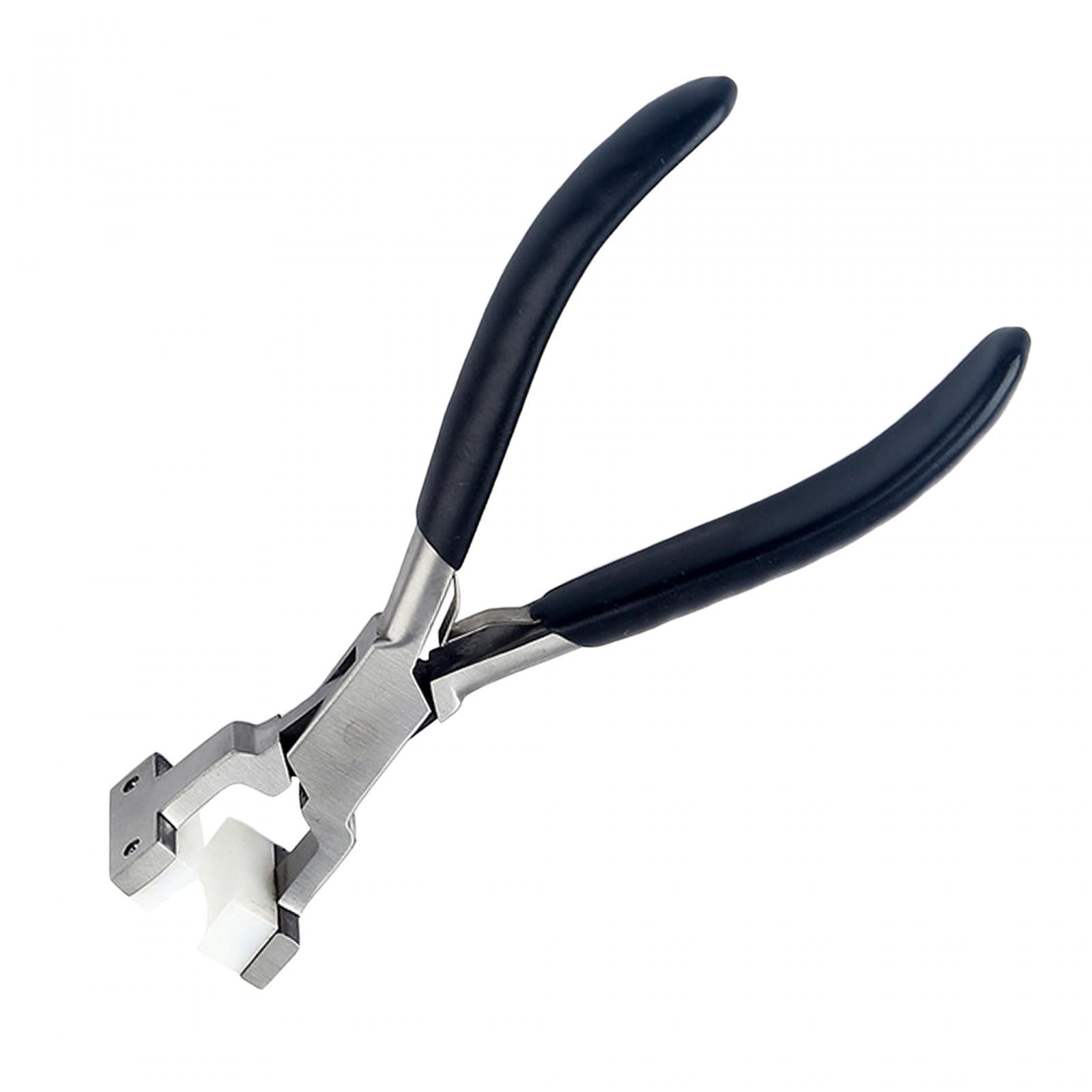 FVDPWYE Double Nylon Jaw Pliers Jaw Plier Anti Rust Steel Bead Crimping Plier Jewelry Style C