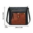 APOKIOG Ladies Soft Leather Retro Fashion Small Square Bag Shoulder Bag