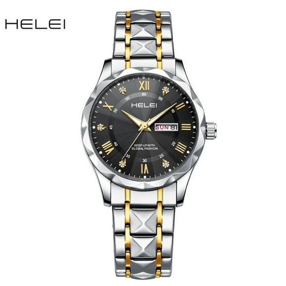 HELEI Men's Quartz Watch Waterproof Wristwatches 807005314775