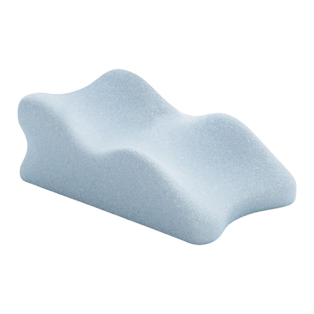 Almohada para piernas, almohada de espuma viscoelástica, equipo, portátil, almohada ergonómica ligera para pies, cojín de soporte para piernas para azul