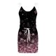 thumbnail image 4 of Vestido de tirantes suelto con estampado de vendaje sin mangas con cuello en V casual para mujer Fridja  hjkh6303, 4 of 5