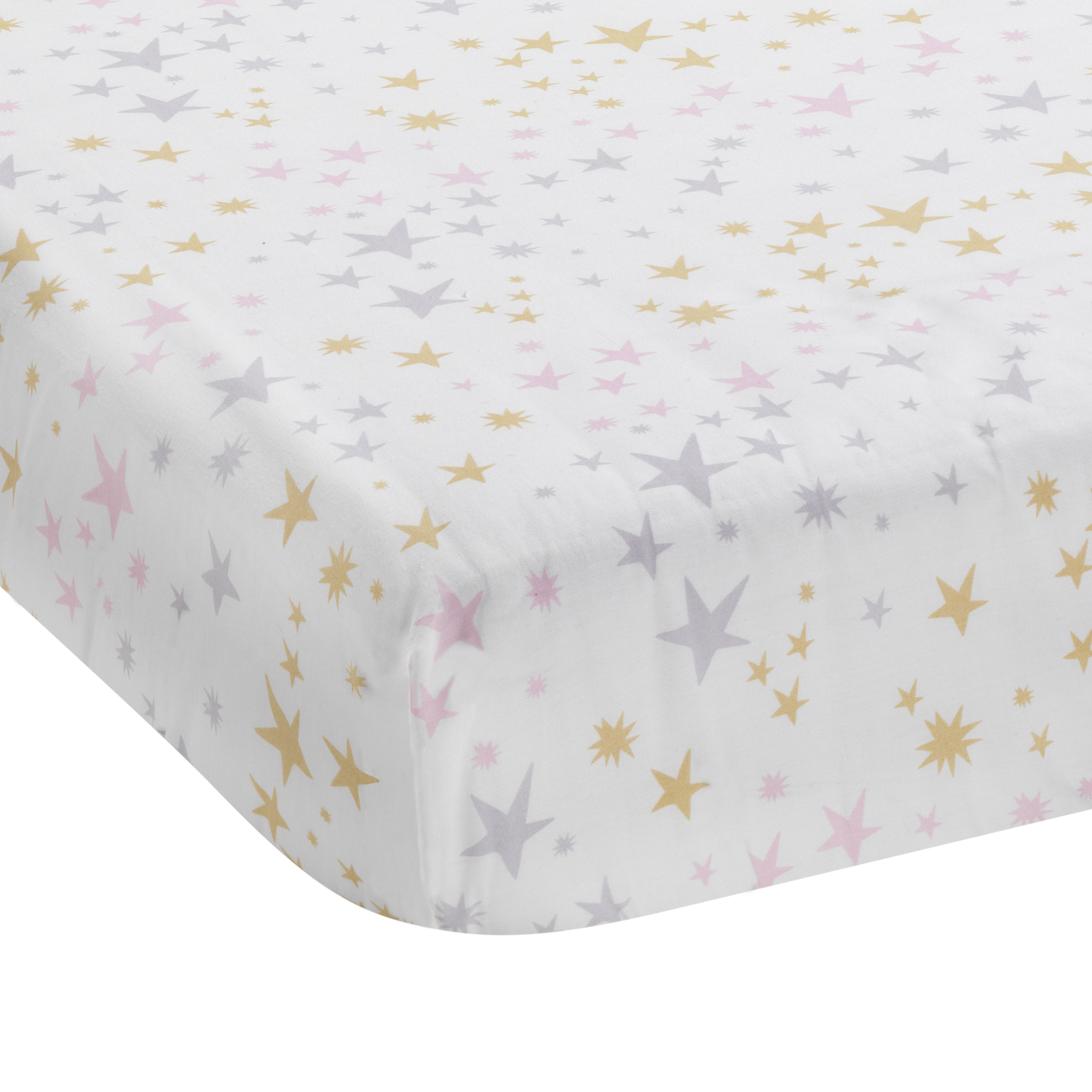 Bedtime Originals Rainbow Unicorn 3-Piece Crib Bedding Set - Pink, Purple - image 4 of 5