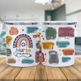 thumbnail image 2 of Nurse Daily Affirmation Gifts For Nurses Women Coffee Tumbler Cup Mug Stainless Steel 12oz, Nursing School Gifts, Nurses Week Gifts, Nurse Graduation Gift On Birthday Christmas, Nurse Day, 2 of 5