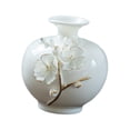 thumbnail image 4 of Jarrón de cerámica para flores, organizador clásico para plantas, elegante arreglo floral para centros de mesa y decoración de estanterías., 4 of 8