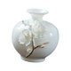 thumbnail image 4 of Jarrón de cerámica para flores, arreglo floral, jarrón de porcelana multifuncional, maceta para plantas Blanco, 4 of 9