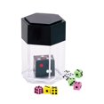thumbnail image 3 of Shaking Dice Toy Made of Durable Plastic for Party Fun Black Color Great Gift Idea 6pcs, 3 of 8