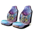 thumbnail image 2 of 1/2PCS Universal Car Seat Covers Printing Front Seat Cover Protector Cushion, 2 of 2