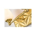 thumbnail image 3 of Lucas McKearn Epsilon 2-light Metal Bath Vanity Light in Aged Brass, 3 of 4