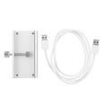 thumbnail image 2 of PC Docking Station, Aluminum Alloy Notebook HUB 2 In 1 Multi Protection 4 Ports USB3.0  For Notebook For PC, 2 of 8