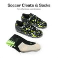 thumbnail image 2 of DREAM PAIRS Boys Girls Soccer Cleats Youth Firm Groud Football Shoes with Socks for Little/Big Kids, 2 of 6