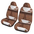 thumbnail image 2 of Haiem Coffee Cafe Cup Printed Car Seat Covers Set of 2, Universal Fit Car Seat Covers,Protective Seat Covers,Comfortable Car Seat Covers, Easy Installation Seat Covers, Vehicle Seat Covers, 2 of 9