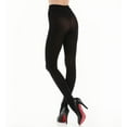 thumbnail image 3 of Berkshire Luxe Opaque Control Top 40 Denier Microfiber Leg Tights, Black, 4755, 3 of 4